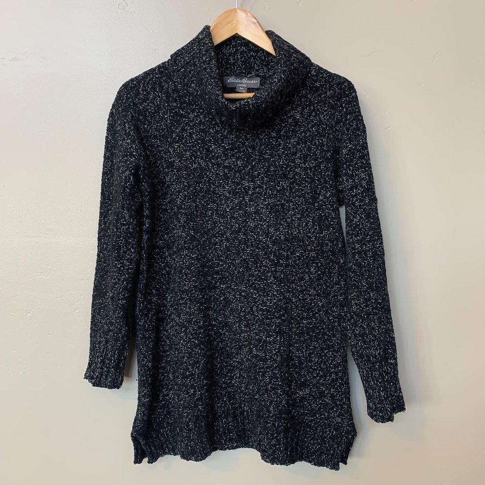 EUC Cozy Eddie Bauer Cowl Neck Sweater